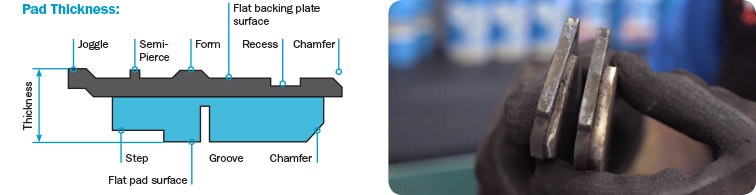Bendix brakes test pilot how to measure a brake pad image 3
