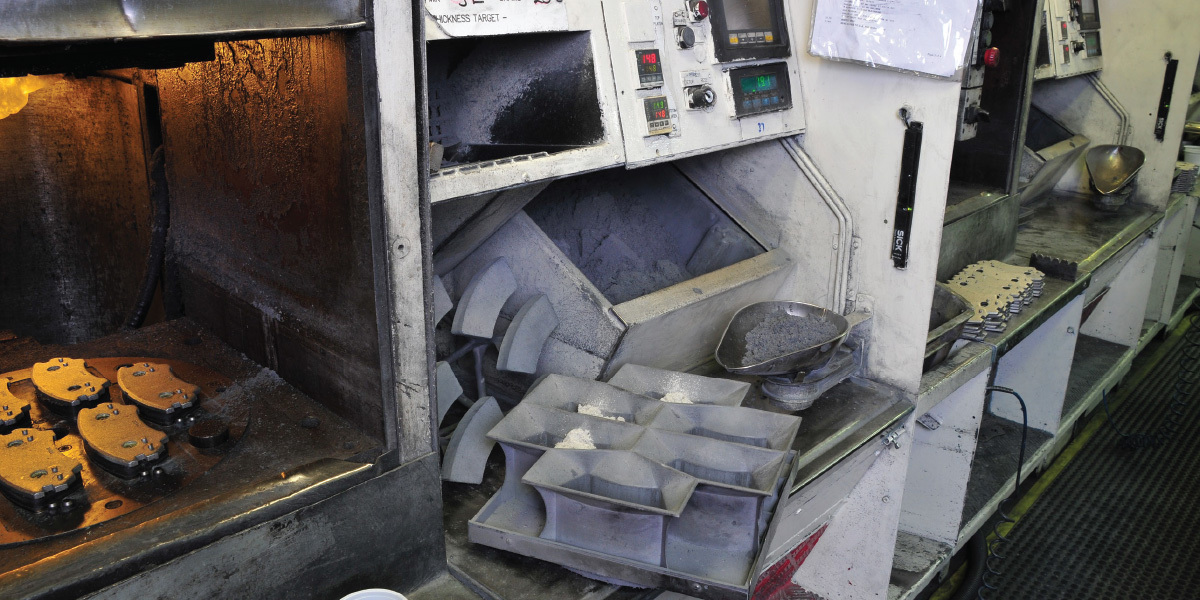 The birth of a brake pad 3