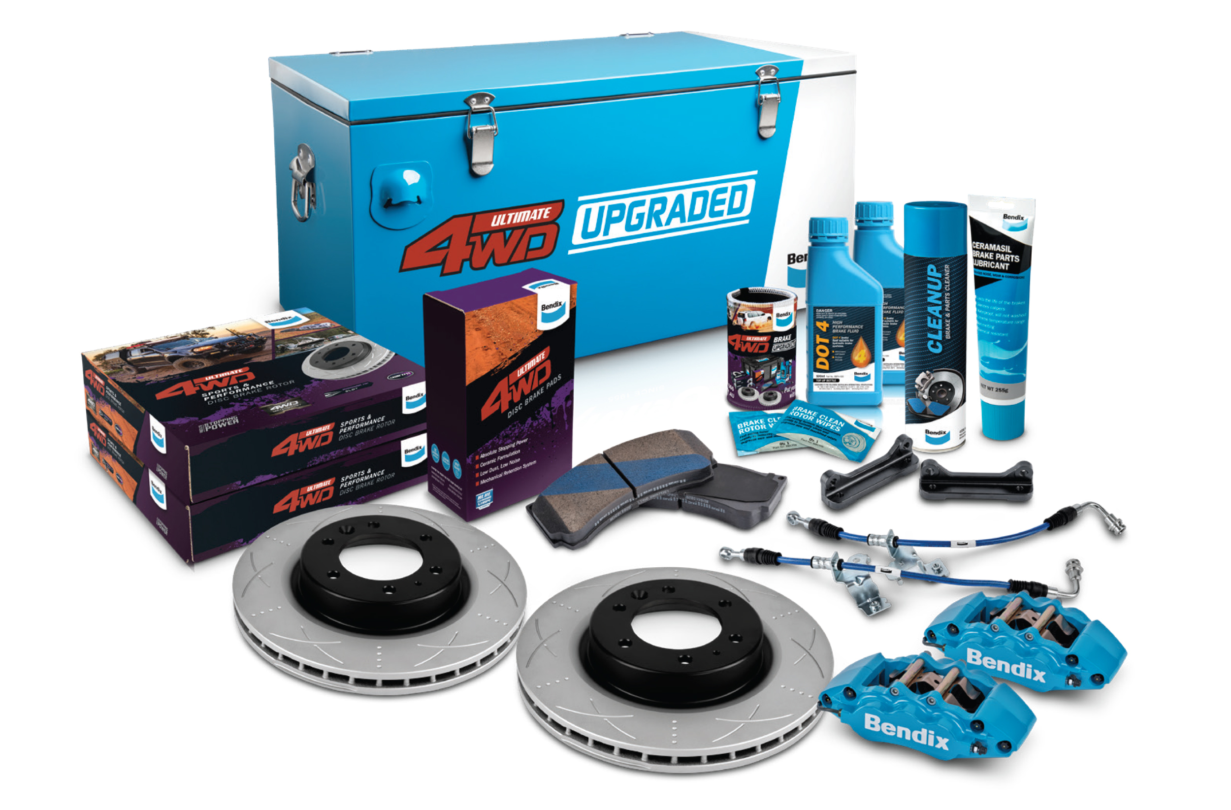 New Bendix Ultimate 4WD Big Brake Upgrade Kits offer huge braking gains
