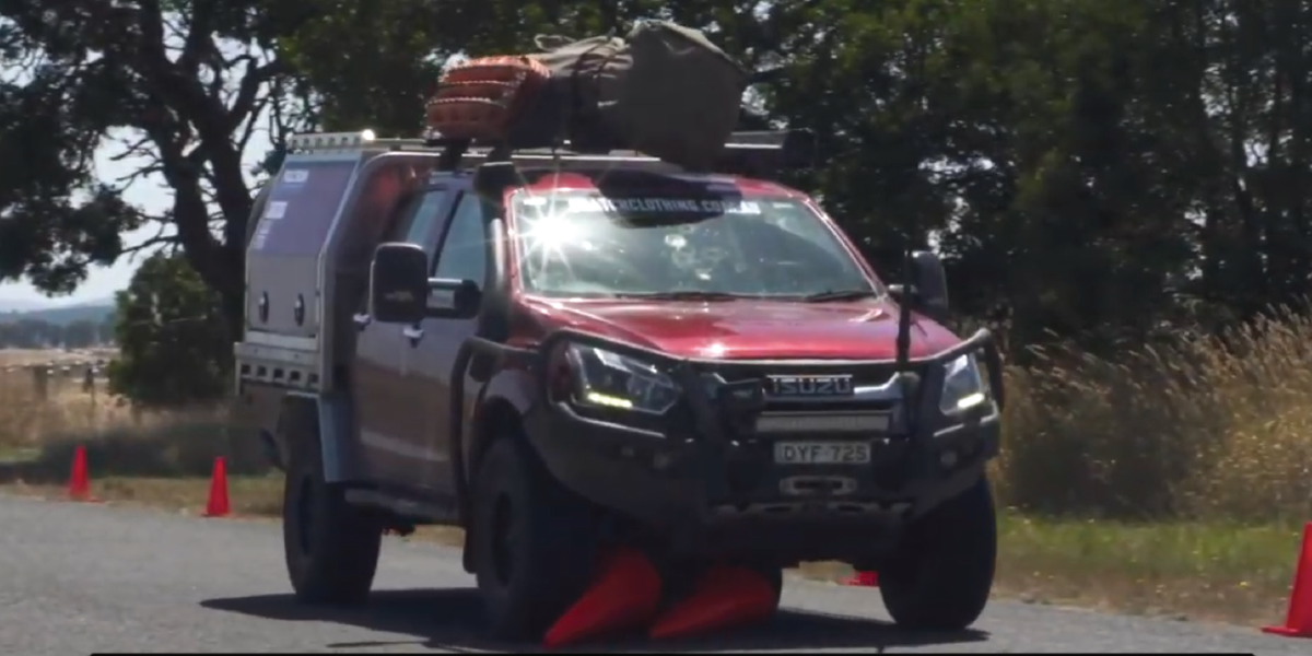 Media Release: Fully Loaded 4WD Stopping Distance Test!