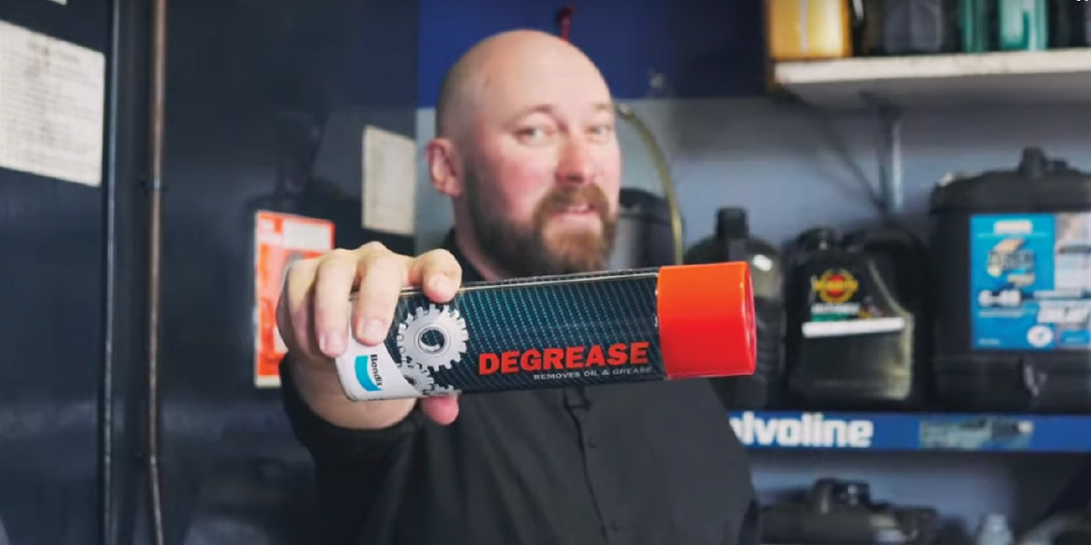 如何脱脂汽车部件和车道!