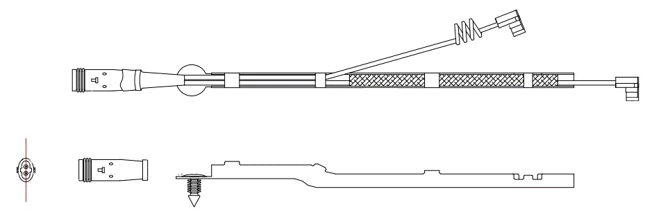 Front and Rear Warning Contact, brake pad wear