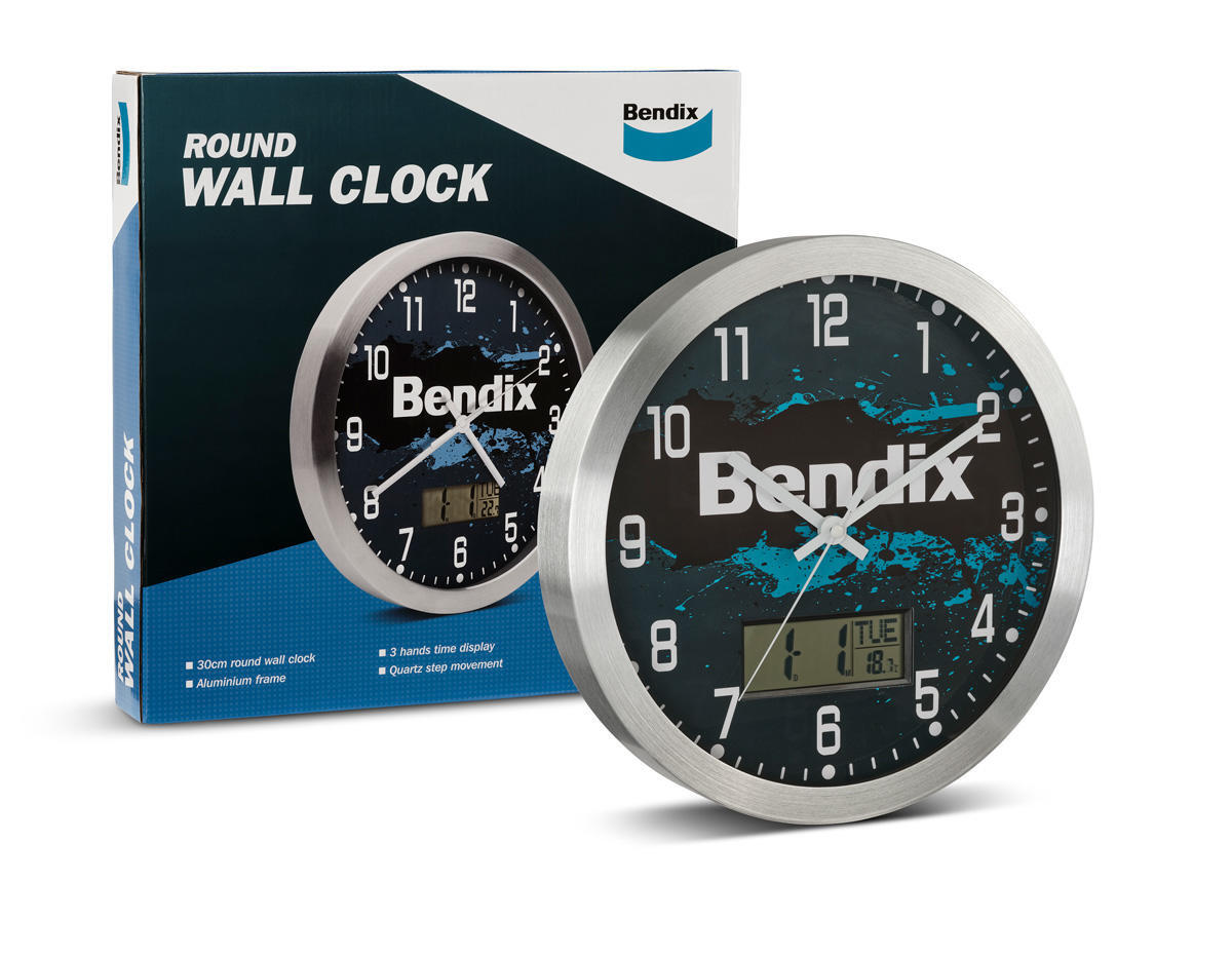 本迪克斯30cm圆墙时钟