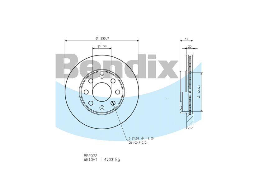 Front Brake Disc Rotor