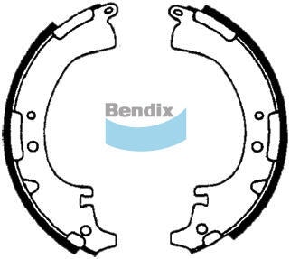 Rear Brake Shoe Set