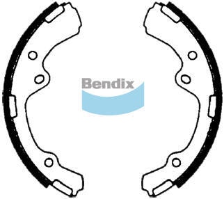 Front Brake Shoe Set
