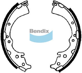 Rear Brake Shoe Set