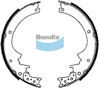 Rear Brake Shoe Set