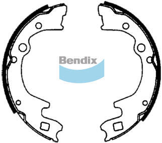 Rear Brake Shoe Set