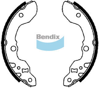 Rear Brake Shoe Set