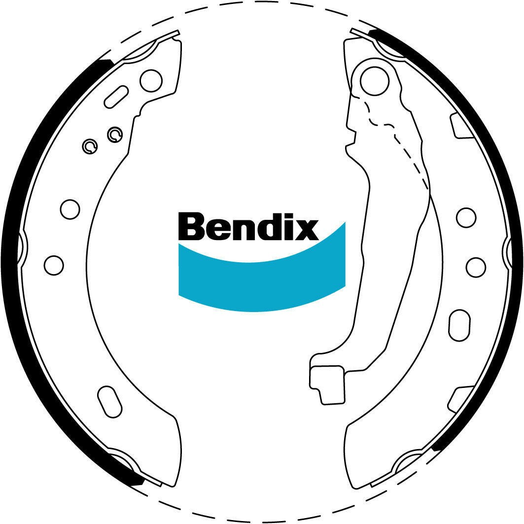 Rear Brake Shoe Set