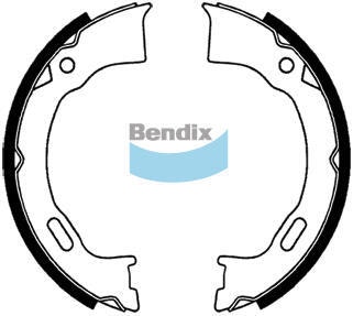 Brake Shoe Set, parking brake