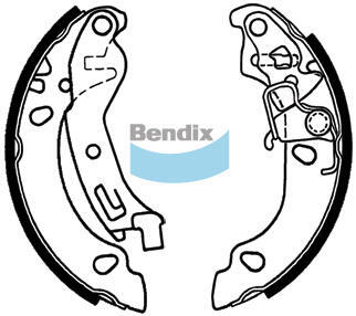 Rear Brake Shoe Set