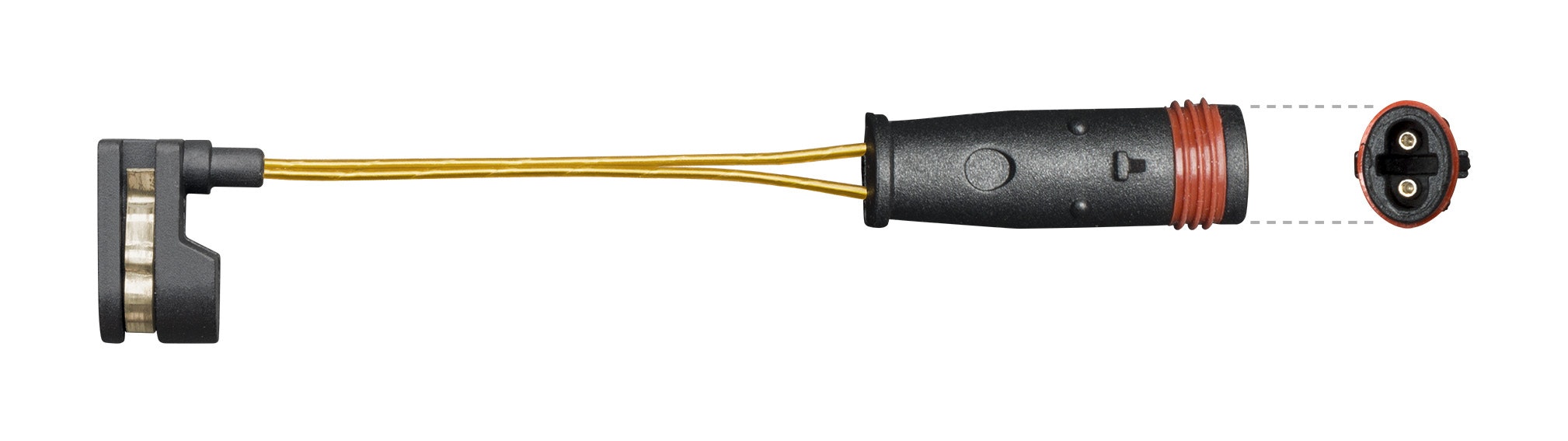 Front Sensor, brake pad wear