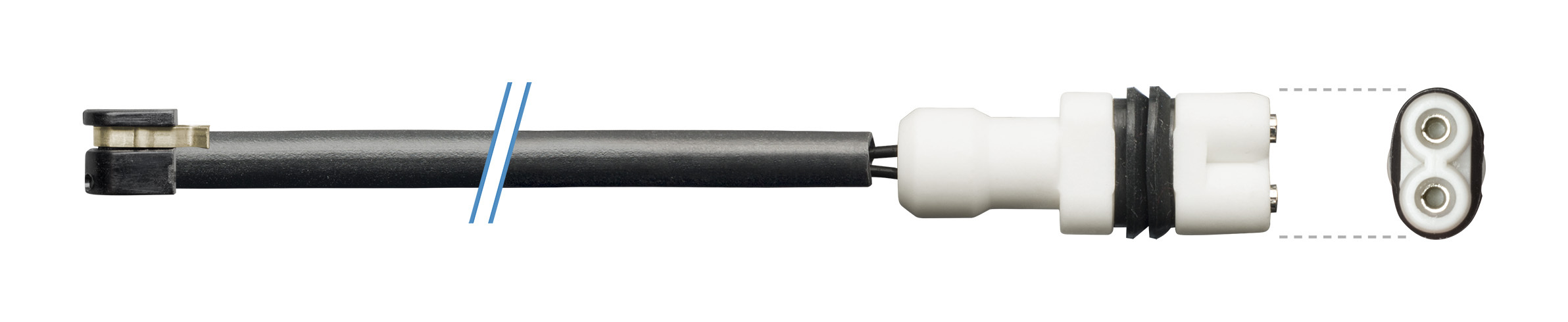 Rear Sensor, brake pad wear