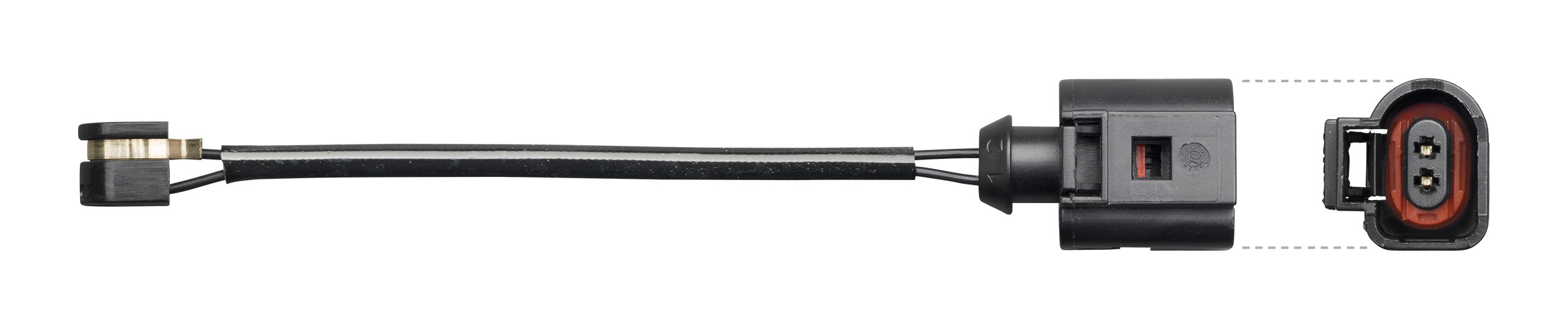 Rear Sensor, brake pad wear