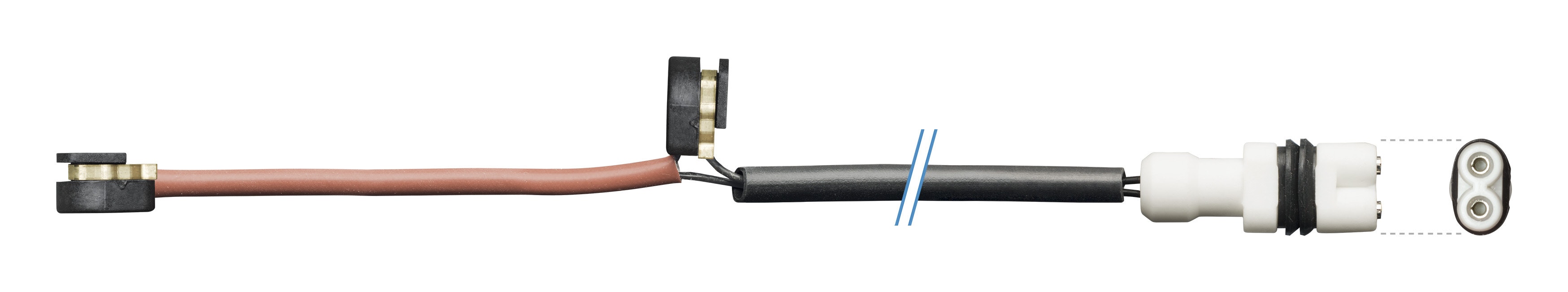 Rear Sensor, brake pad wear