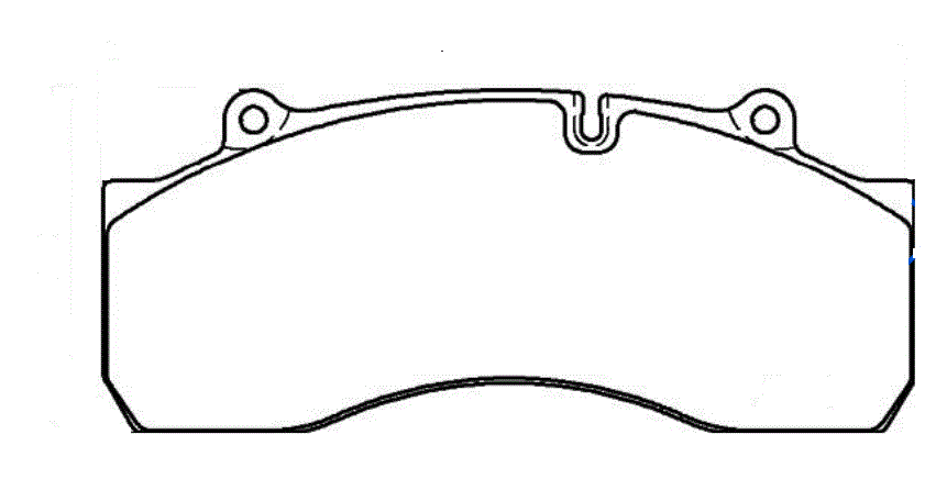 Front and Rear Brake Pad Set