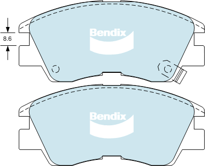 Front Brake Pad Set