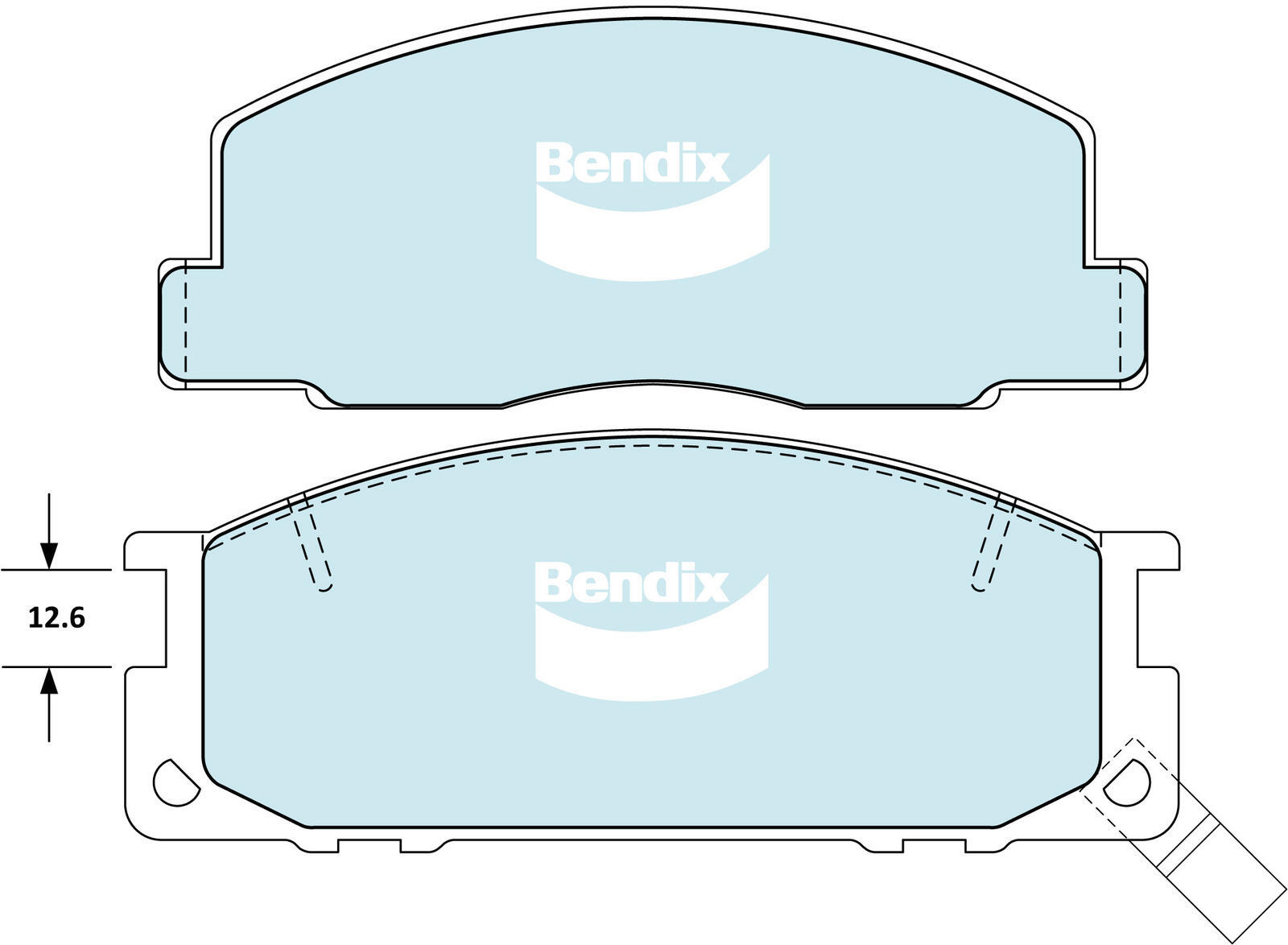 Front Brake Pad Set