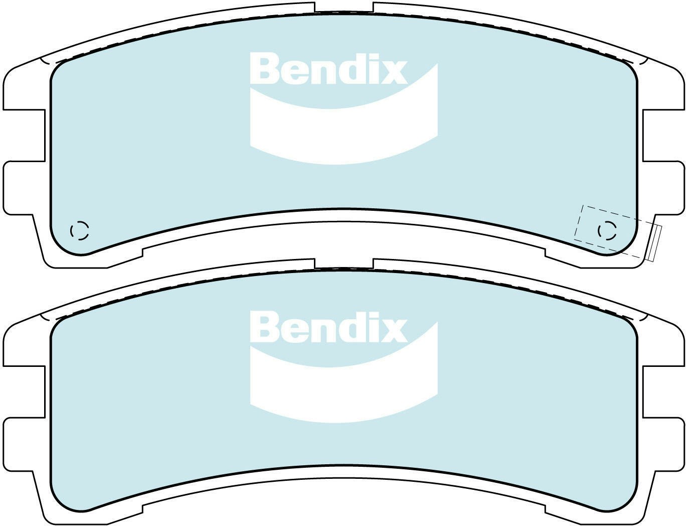 Rear Brake Pad Set