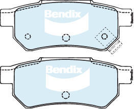 Rear Brake Pad Set