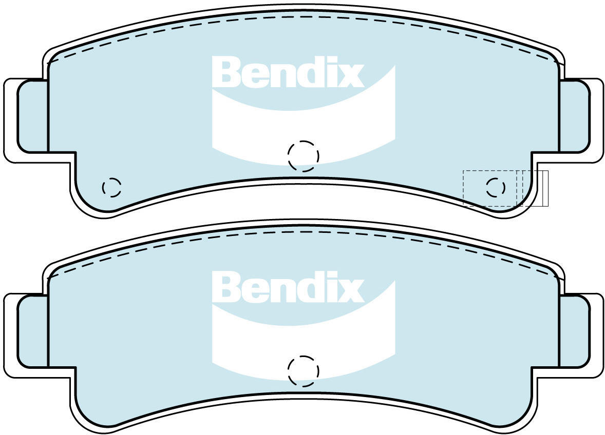 Rear Brake Pad Set