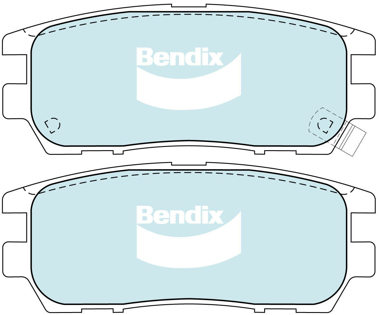 Rear Brake Pad Set