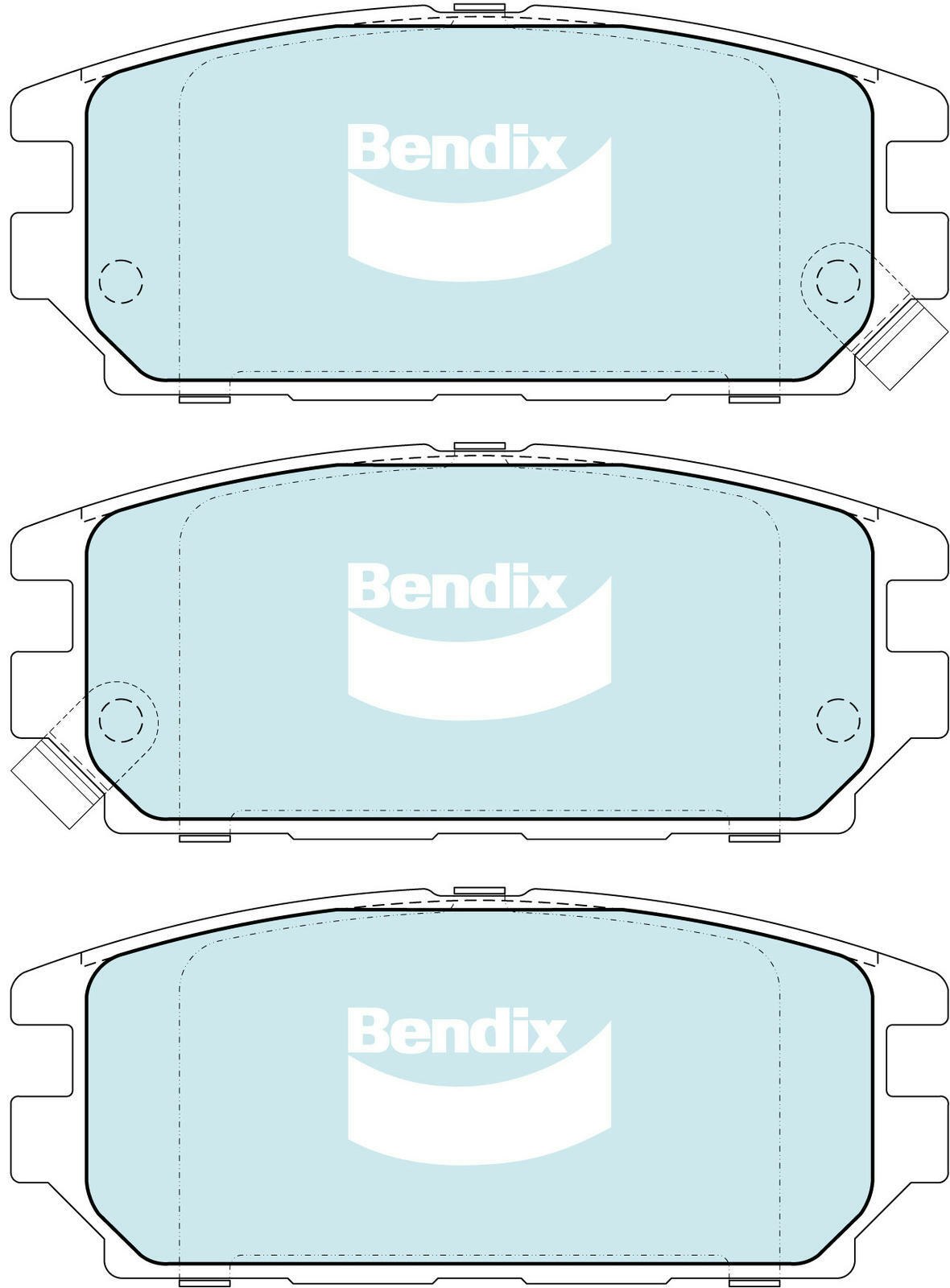Rear Brake Pad Set