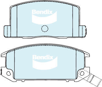 Rear Brake Pad Set