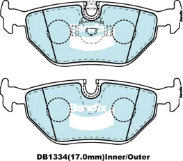 Rear Brake Pad Set