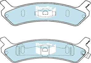 Rear Brake Pad Set