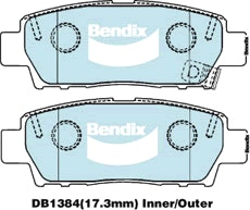 Rear Brake Pad Set