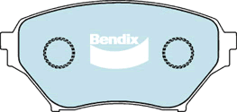 Bendix GCT Front Brake Pad Set
