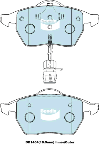 Front Brake Pad Set
