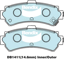Rear Brake Pad Set