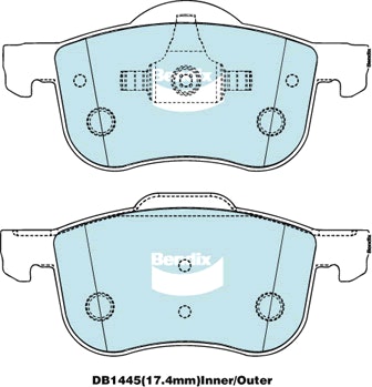 Front Brake Pad Set