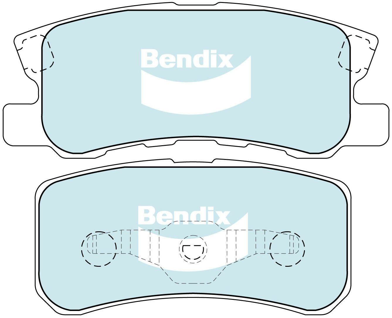 Rear Brake Pad Set