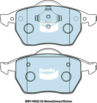Front Brake Pad Set