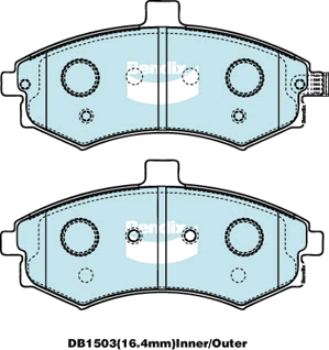 Front Brake Pad Set