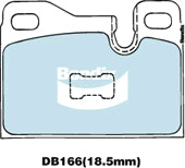 Rear Brake Pad Set