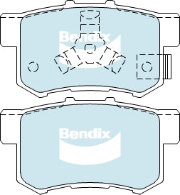 Rear Brake Pad Set