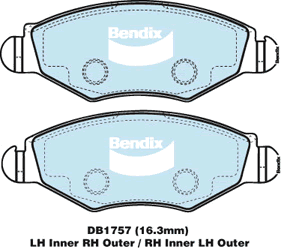 Front Brake Pad Set