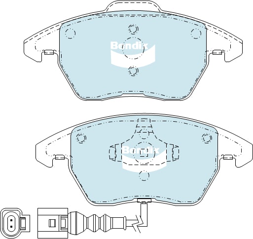 Front Brake Pad Set