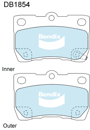 DB1854 | Bendix Brakes