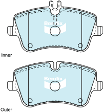 Front Brake Pad Set