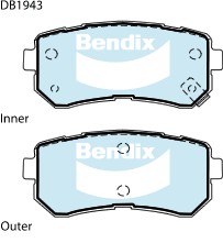 Rear Brake Pad Set