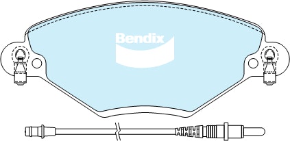 Front Brake Pad Set