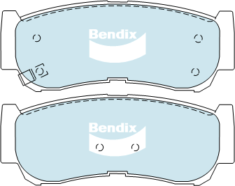 Rear Brake Pad Set