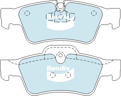 Rear Brake Pad Set